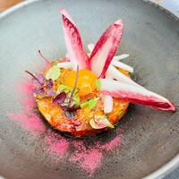TRATTORIA CREATTA - 鮪と富有柿のタルタル