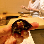 鮓 きずな - 宮城の一番海苔で巻いて