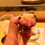 鮓 きずな - トロたく
      以後、写真撮り忘れw