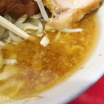 ラーメン二郎 - スープ