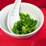 ラーメン二郎 - 青ネギ