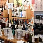 みんな仲よく アスゲンタイガー - 充実した飲み放題コーナー