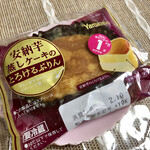 ヤマザキショップ - 安納芋蒸しケーキのとろけるぷりん ¥140+税