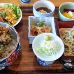 Genroku Soba - 蕎麦御膳1,100円