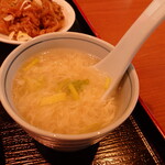 福運楼 - 玉子スープ