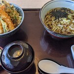 Washoku Resutoran Tonden - 天丼　そば　