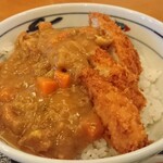Yuuduru - セットのカツカレー丼