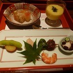 野菜割烹 あき吉 - 夏会席（８月）３８００円