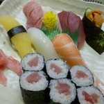 寿司酒房 洛彩 - 2012.08　〆の上寿司