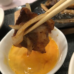 中国料理 大成閣 - 焼肉はすき焼き風にも頂けます。