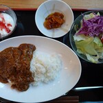 カフェまる。 - 料理写真:カレーライスセット