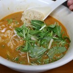 四川野郎 - 後入れご飯(100円)で雑炊にｖ