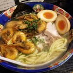 塩そば専門店 桑ばら - 芝海老と大葉の塩そば