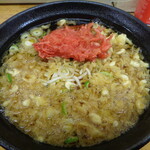 ふじ - たぬきに紅しょうが