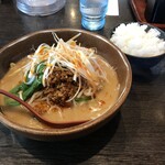 味噌屋 庄助 - 信州味噌タンタン麺＋小ライス