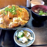 吉ひろ - カツ丼750円　普通サイズでかなりの量あります