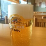 Asahiya - ランチビール250円(税込)
