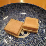 日本料理 たかむら - 豆腐にクリームチーズと味噌を和えたもの