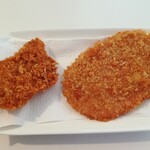 ビックミート山久 - ヒレカツは柔か～(*^O^*)厚切りハムカツは厚切りじゃありません、薄いハムです。