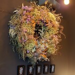 フロリレージュ - ウェイティングスペースの飾り