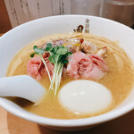 らぁ麺 鳳仙花 - 特製金目鯛らぁ麺濃白鶏仕立て　¥1050