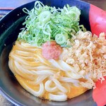 伊予製麺 - 釜玉明太うどん