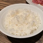 焼肉 ジャンボ - ライス（中）