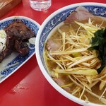 ラーメンショップ - ネギチャーシュー　軟骨チャーシュー皿盛り