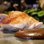 フロリレージュ - 豚の血のソースが力強くて凄いです。