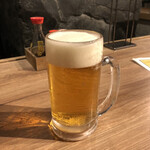 Oshika Hantou Asaichi Ten - 生ビール（ザ・モルツ）