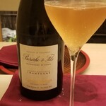 道人 - お酒②ベレッシュ・カンパニア・レメンシス・ロゼ・エクストラ・ブリュット2015(シャンパーニュ、フランス)
      葡萄品種:ピノ・ノワール60％、シャルドネ30％、ピノ・ムニエ5％、コトー・シャンプノワ5％