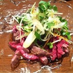 和牛焼肉KIM - 【2012.8.30】サガリのユッケ（おまかせコース）