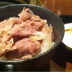 和牛焼肉KIM - 【2012.8.30】牛丼（おまかせコース）