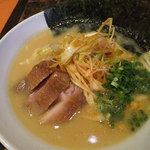 Tisanti Syou And Kositu Daining Guragara - 白湯辛ネギ味噌ラーメン(アップ)