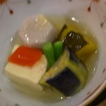 伊古奈 - 野菜の炊き合わせ