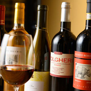 A lineup that will satisfy even wine lovers. Enjoy your favorite cup with your meal