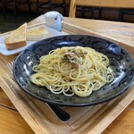 パスタ＆コーヒー遊味 - 虎の尾スパゲッティーニ