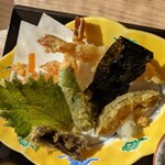 日本料理 祇園 ひらた - 天麩羅アップ