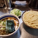 滝野川 大勝軒 - もりそば・ネギ。