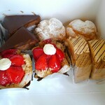 巴裡 小川軒 新橋店 - ケーキ4種