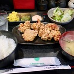 鶏々味鳥 - 唐揚げ定食（800円）