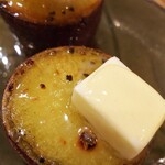 焼き鳥 ばかちん - さつまバター♪たまらんですな