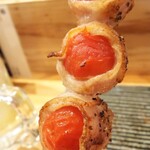 焼き鳥 ばかちん - トマト巻き