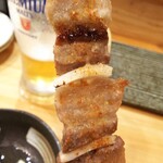 焼き鳥 ばかちん - 豚バラ