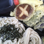 Soba Tenpura Yuian - 天ざる弁当