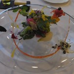 レストランLe Mont - 若野菜で仕上げたガルグイユ