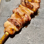 とり茶太郎 - 比内地鶏のせせり　もうやめてよこんなに旨いもん出すの（笑）