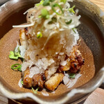 とり茶太郎 - 皮ポン登場　合間合間に一品料理出してくれるのはアクセントになっていいですよね