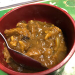 ぐろっと - サービスしてくれちゃったカレールー！　ご飯足りなかったら持ってきますよってまた嬉しいことを！！