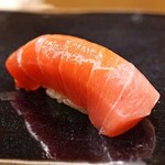 日本橋蛎殻町 すぎた - 鮪の中トロ